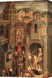 Passion Canvas Paintings - Scenes from the Passion of Christ [detail 4] by Hans Memling
